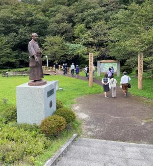 東京からの観光客　支倉常長メモリアルパーク