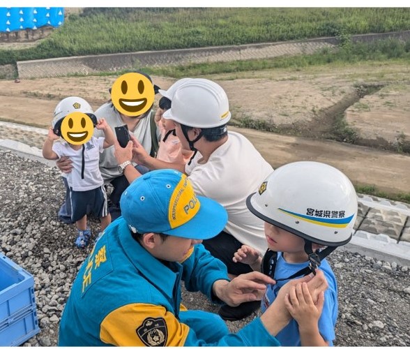 防災学習写真