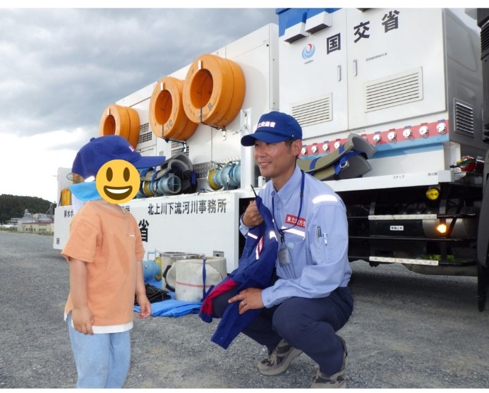 防災学習写真