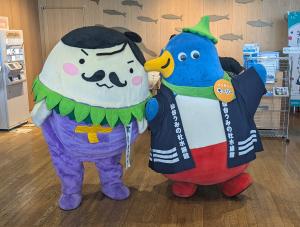 うみの杜水族館　キャラクター
