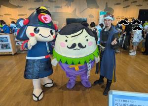 うみの杜水族館　伊達武将隊