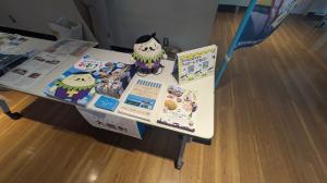 うみの杜水族館　市町村ブース