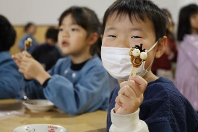 笑顔完成