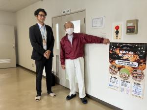 ポスター設置写真
