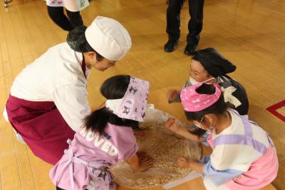 大豆潰す